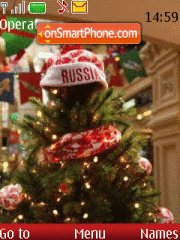 New Year Russia anim es el tema de pantalla