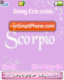 Capture d'écran Scorpio 05 thème