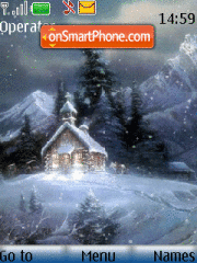 Capture d'écran Winter Animated thème