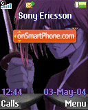 Capture d'écran Kenshin thème