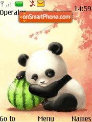 Sweet Panda tema screenshot