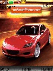 Mazda rx8 es el tema de pantalla