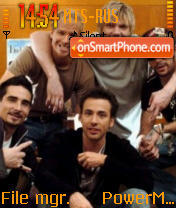 Backstreet Boys 2 tema screenshot