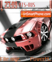 Скриншот темы Ford Mustang Gt 01