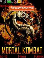 Capture d'écran Mortal Kombat 03 thème