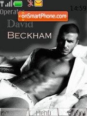 Capture d'écran Beckham 02 thème