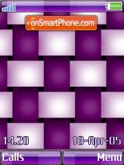 Capture d'écran Purple Blocks thème