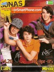 Capture d'écran Jonas Brothers 03 thème