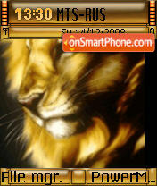 Lion 03 es el tema de pantalla