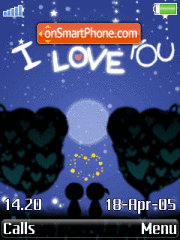 Love Animated 01 tema screenshot