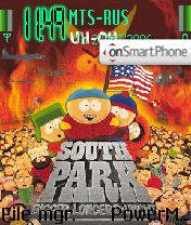 Capture d'écran SouthPark thème