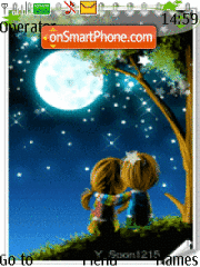 Sweet Night Animated theme screenshot