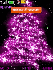 Happy New Year and Merry Christmas theme screenshot