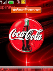 Coca Cola Animated tema screenshot