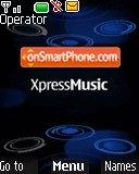Blue express music tema screenshot