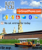 St Petersburg theme screenshot