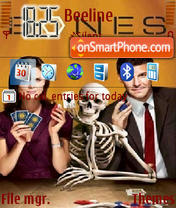 Bones 01 tema screenshot