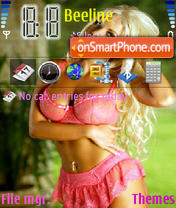 Blondi Lingerie theme screenshot