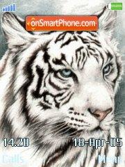 White tiger tema screenshot