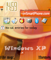 Capture d'écran Win XP thème