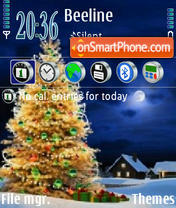 New Year 2010 theme screenshot