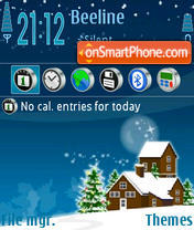 Winter Home 01 theme screenshot