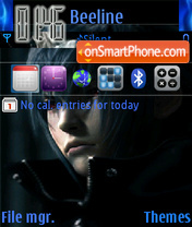 Final Fantasy theme screenshot