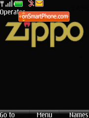 Capture d'écran Zippo thème