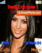 Kim Kardashian theme screenshot