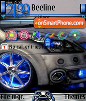 Animated Car 03 theme screenshot