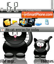 Cat Power theme screenshot