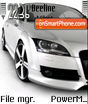 Audi 08 tema screenshot