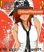 Girls Anime tema screenshot