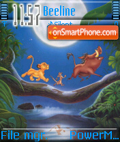 Hakuna matata es el tema de pantalla