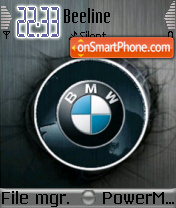 Bmw Logo 03 tema screenshot