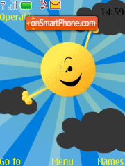 Sun tema screenshot