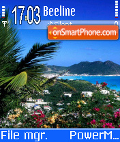 Seaside theme screenshot