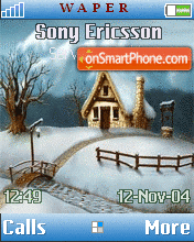 Animated Winter 4 tema screenshot