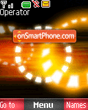 Capture d'écran Glowspace thème