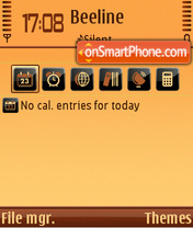 Caramel Theme-Screenshot