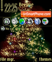 New Year Tree 01 theme screenshot
