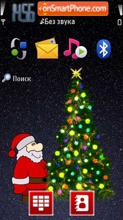 Скриншот темы Christmas Tree 02