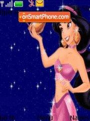 Capture d'écran Princess Jasmin thème