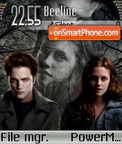 Edward And Bella tema screenshot