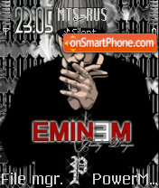 Скриншот темы Eminem 15