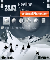 Winter-2 tema screenshot