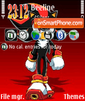 Sonic 11 theme screenshot