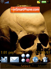 Capture d'écran Skull thème