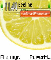 Lemon 04 es el tema de pantalla