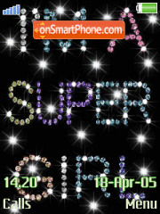 Super girl theme screenshot